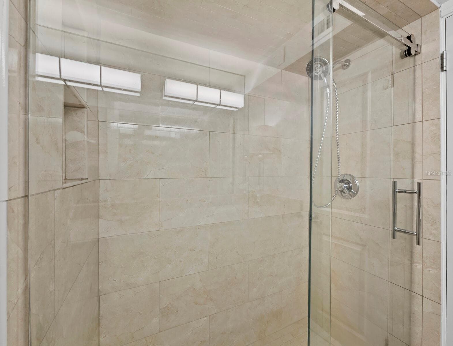 Guest bath step in shower...fine design and craftsmanship! - 448 GULF OF MEXICO DR #A104, LONGBOAT KEY
