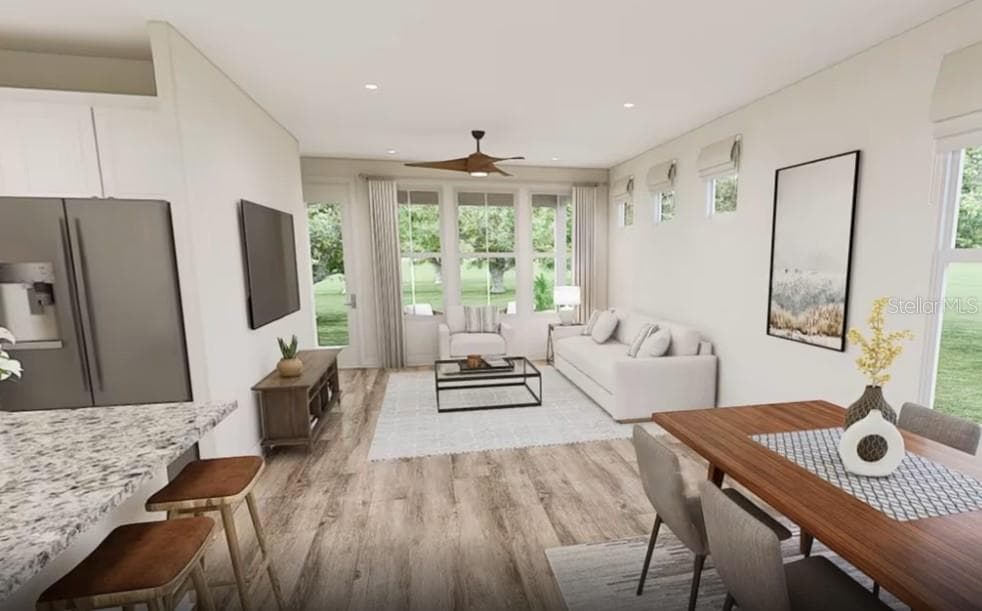 Photos are of furnished Flagstone model. Homes may vary. - 4782 W BLUE STAR CT, NORTH PORT