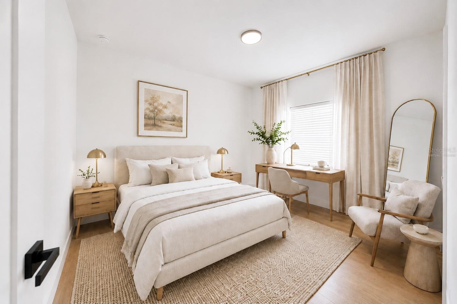 Virtually Staged Bedroom #2 - 1274 RONALD ST, NORTH PORT