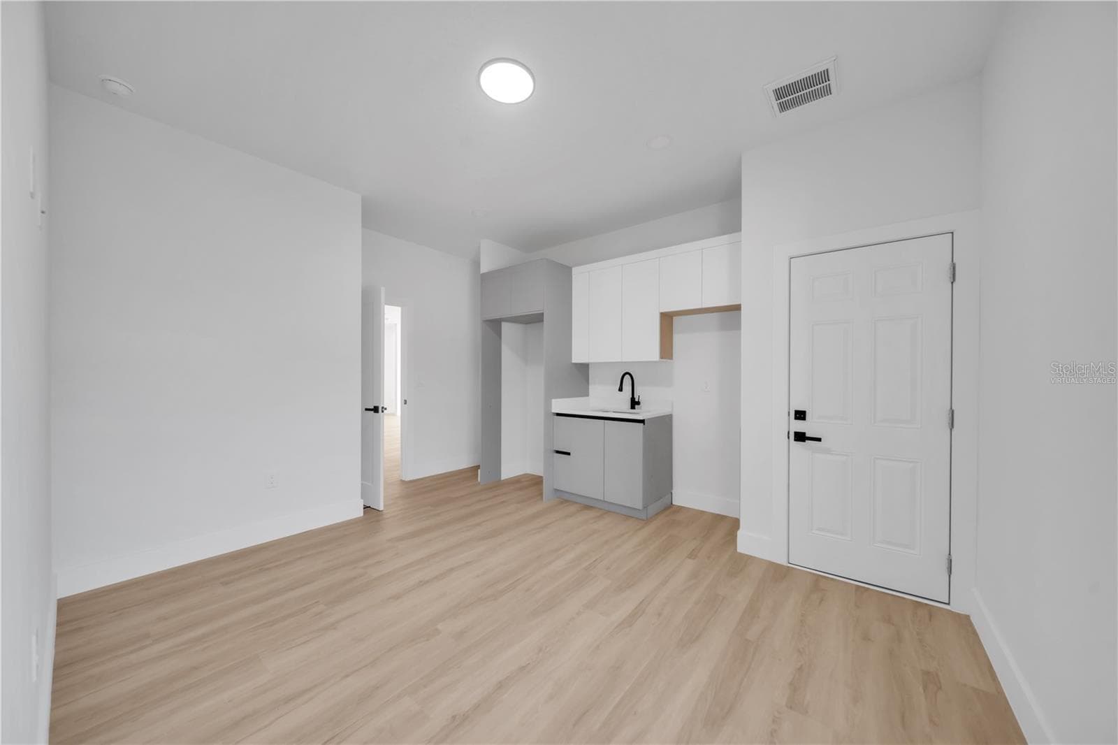 Virtually Staged In-Law Suite Bedroom - 1274 RONALD ST, NORTH PORT