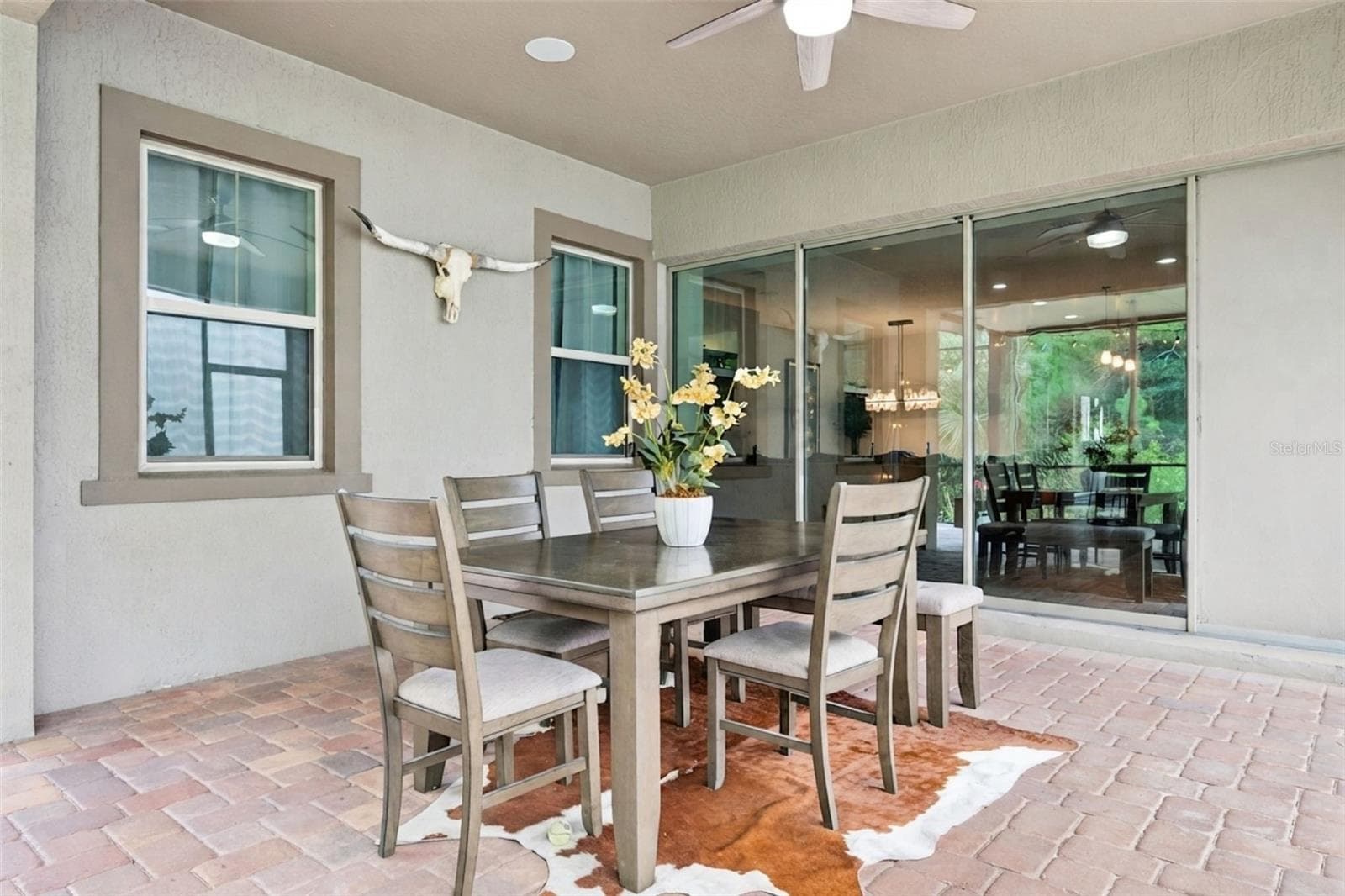 Outdoor Living/Downstairs Screened and Covered Patio - 14156 ALAFAYA OAK BND, ORLANDO