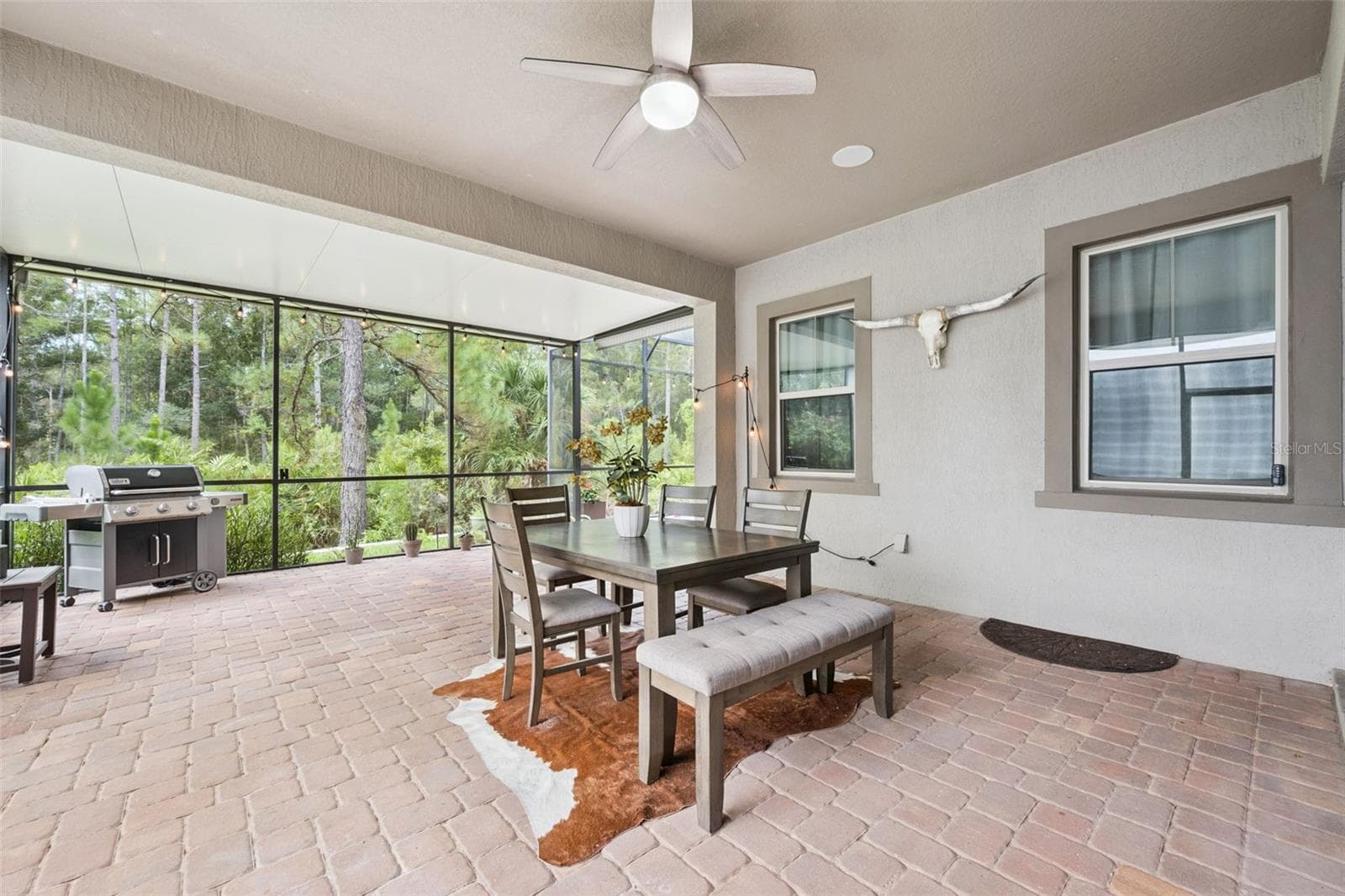 Outdoor Living/Downstairs Screened and Covered Patio - 14156 ALAFAYA OAK BND, ORLANDO