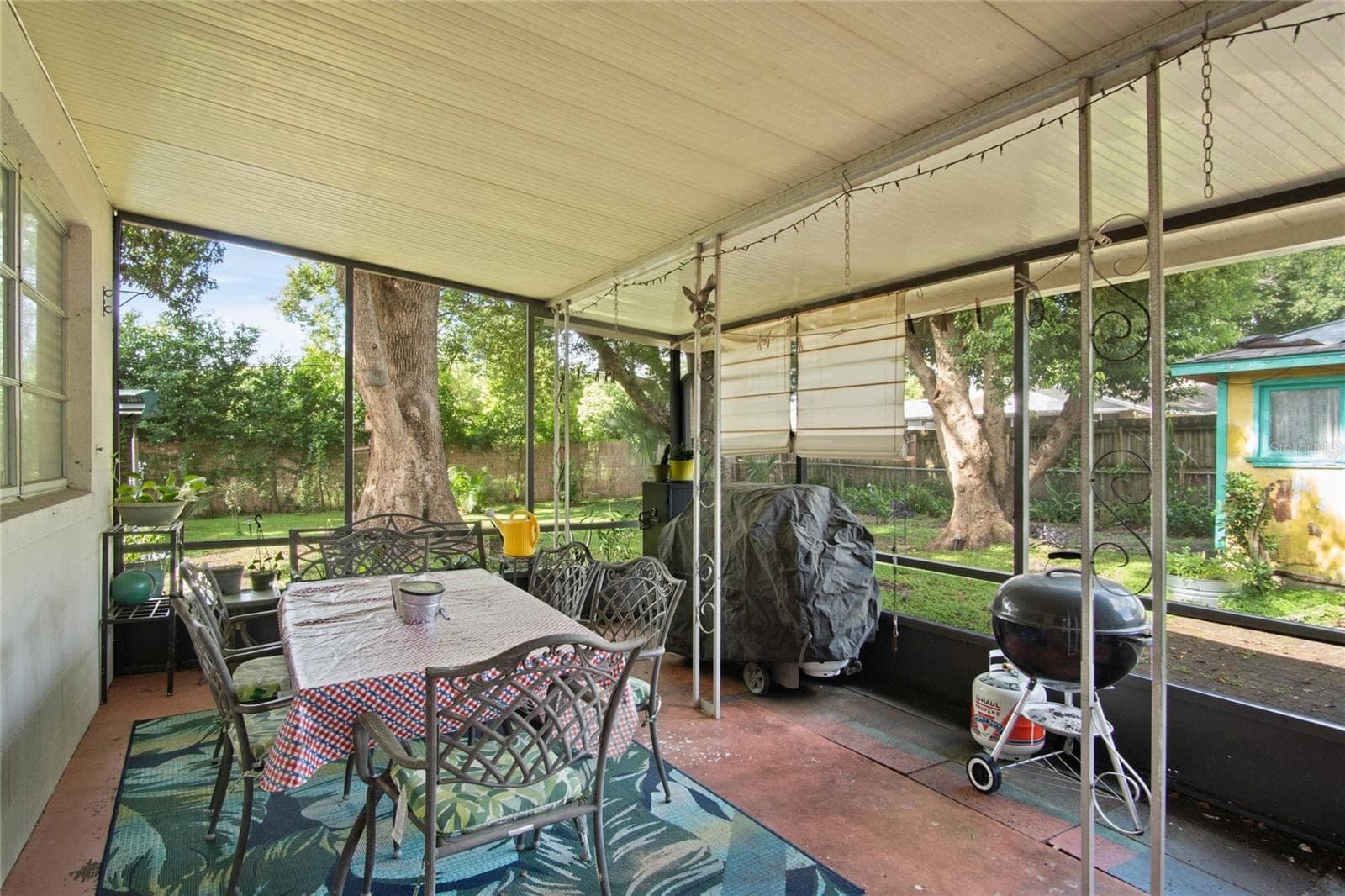 Interior View of Rear Screened Patio/Lanai - 1840 N POWERS DR, ORLANDO