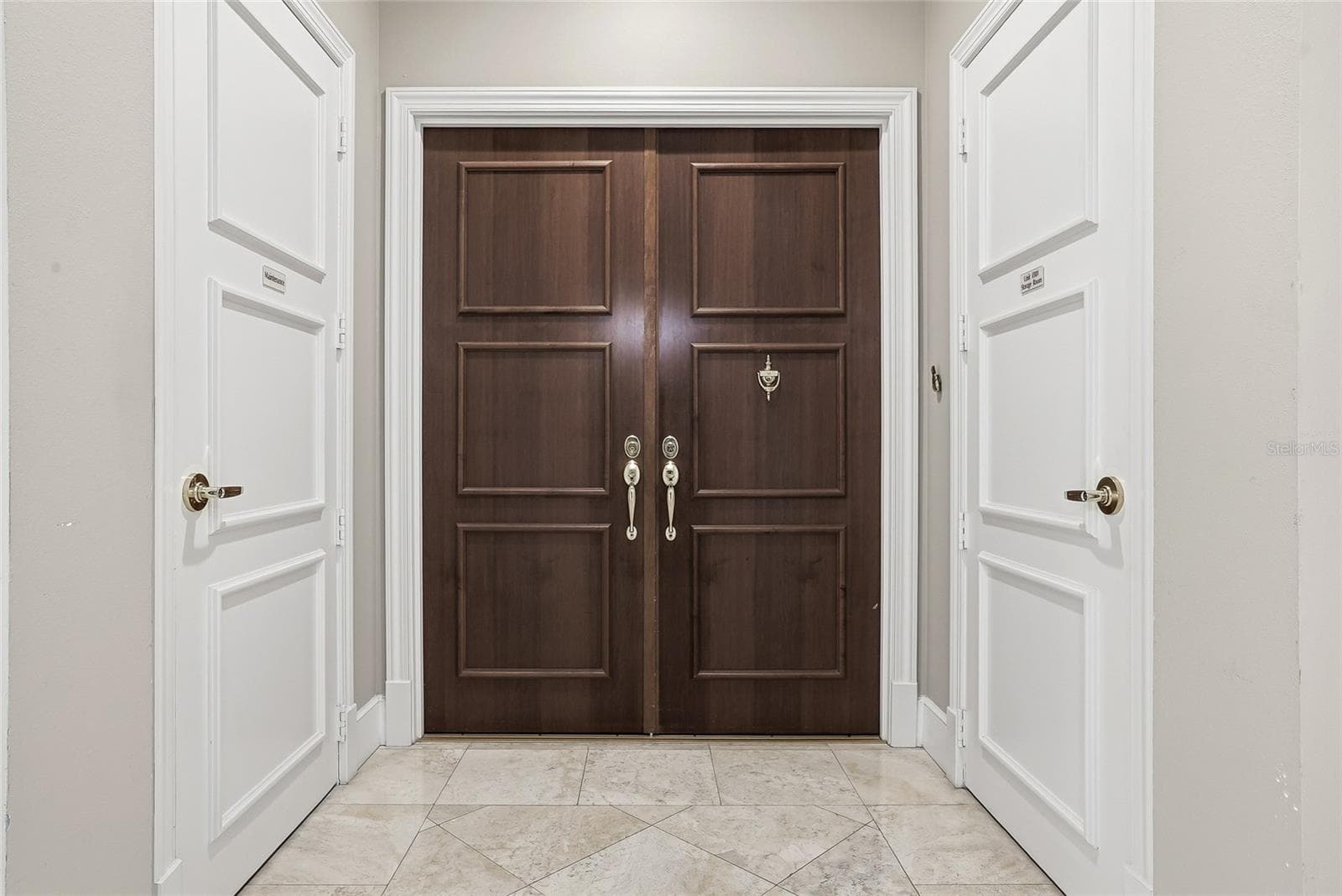 Double door entry into your residence - 100 BEACH DR NE #301, ST PETERSBURG