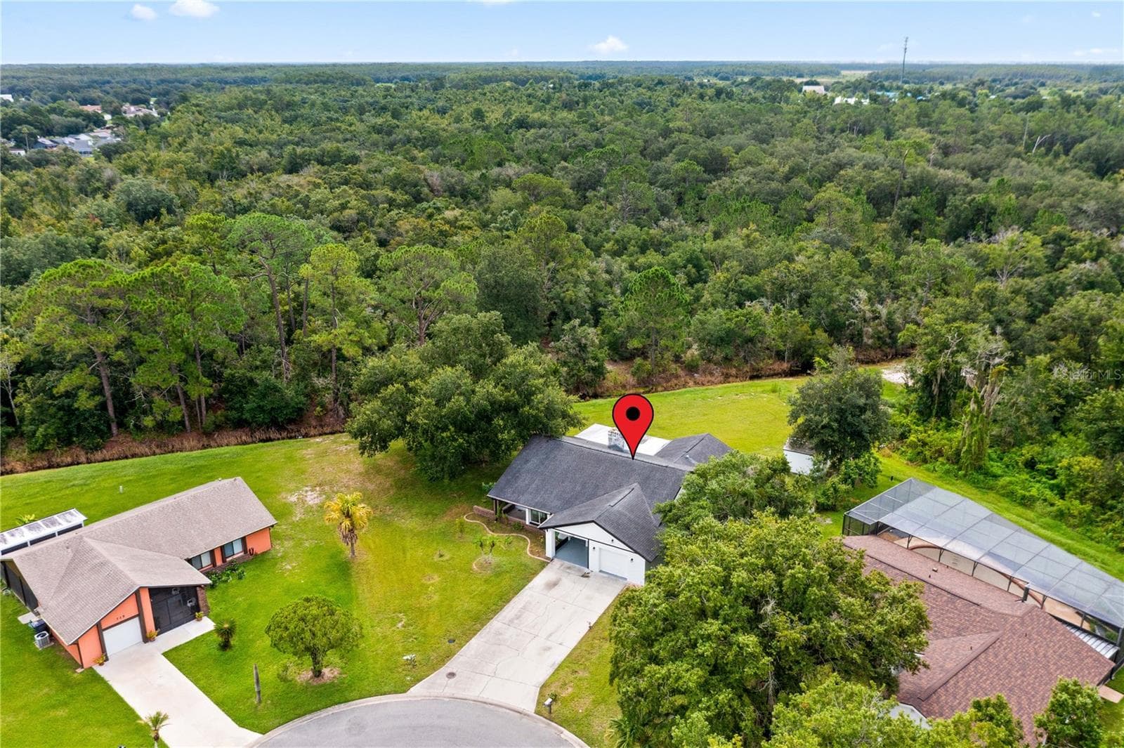 Aerial view - 714 DIVOT LN, POINCIANA