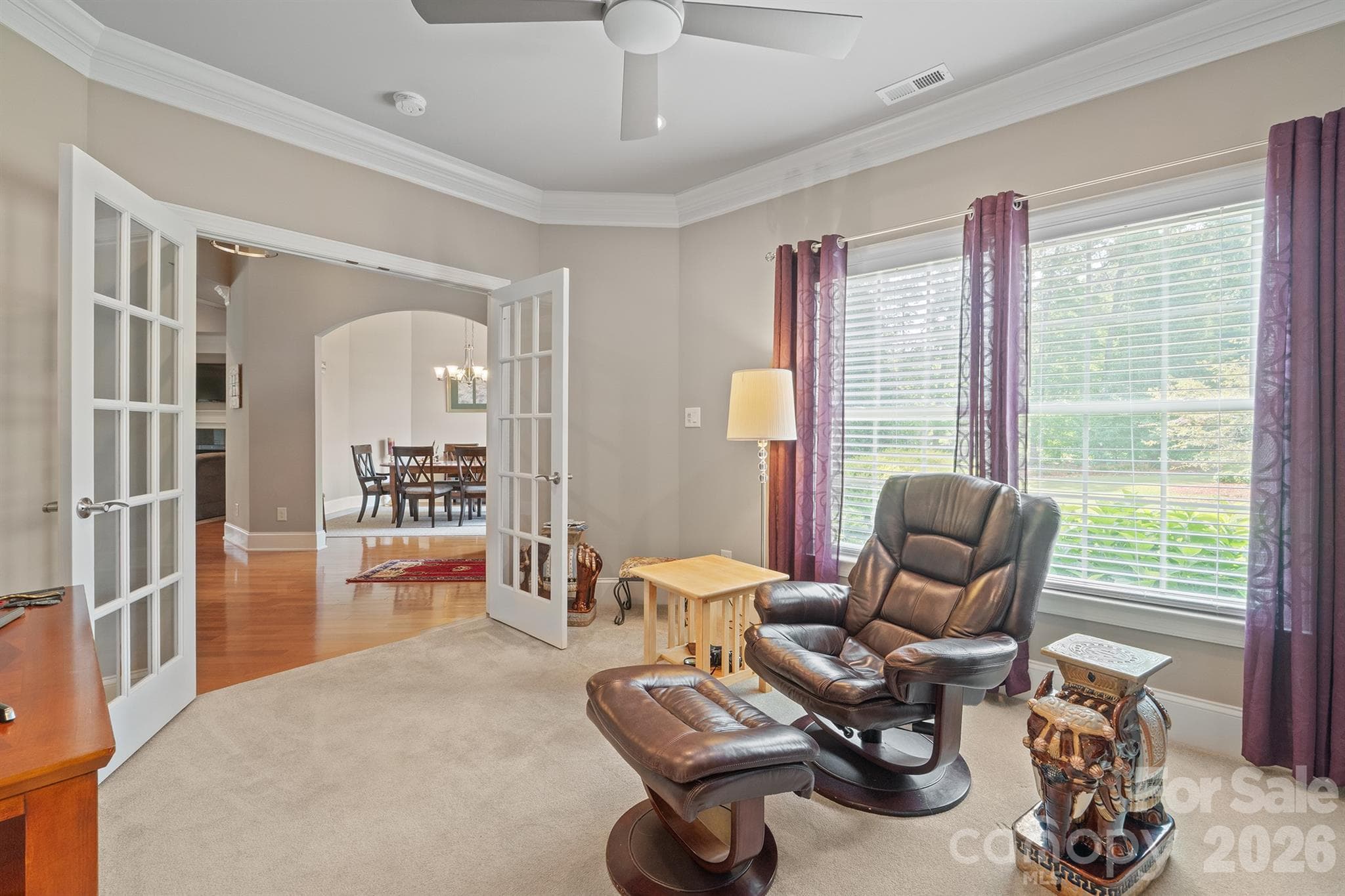 Den off foyer - 121 Cheyenne Lane, Statesville