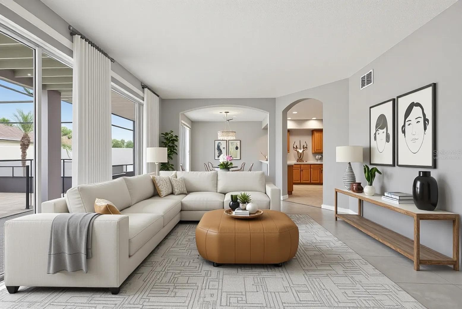 Virtually Staged - 4317 HICKORY STONE CIR, ORLANDO