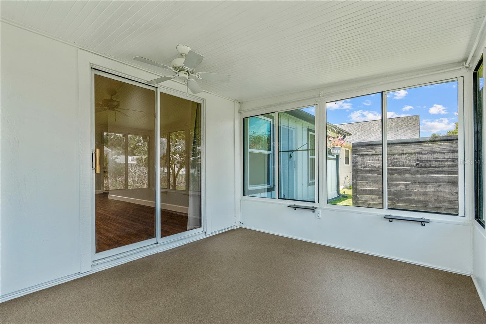 back enclosed porch - 762 PINE SHORES CIR, NEW SMYRNA BEACH