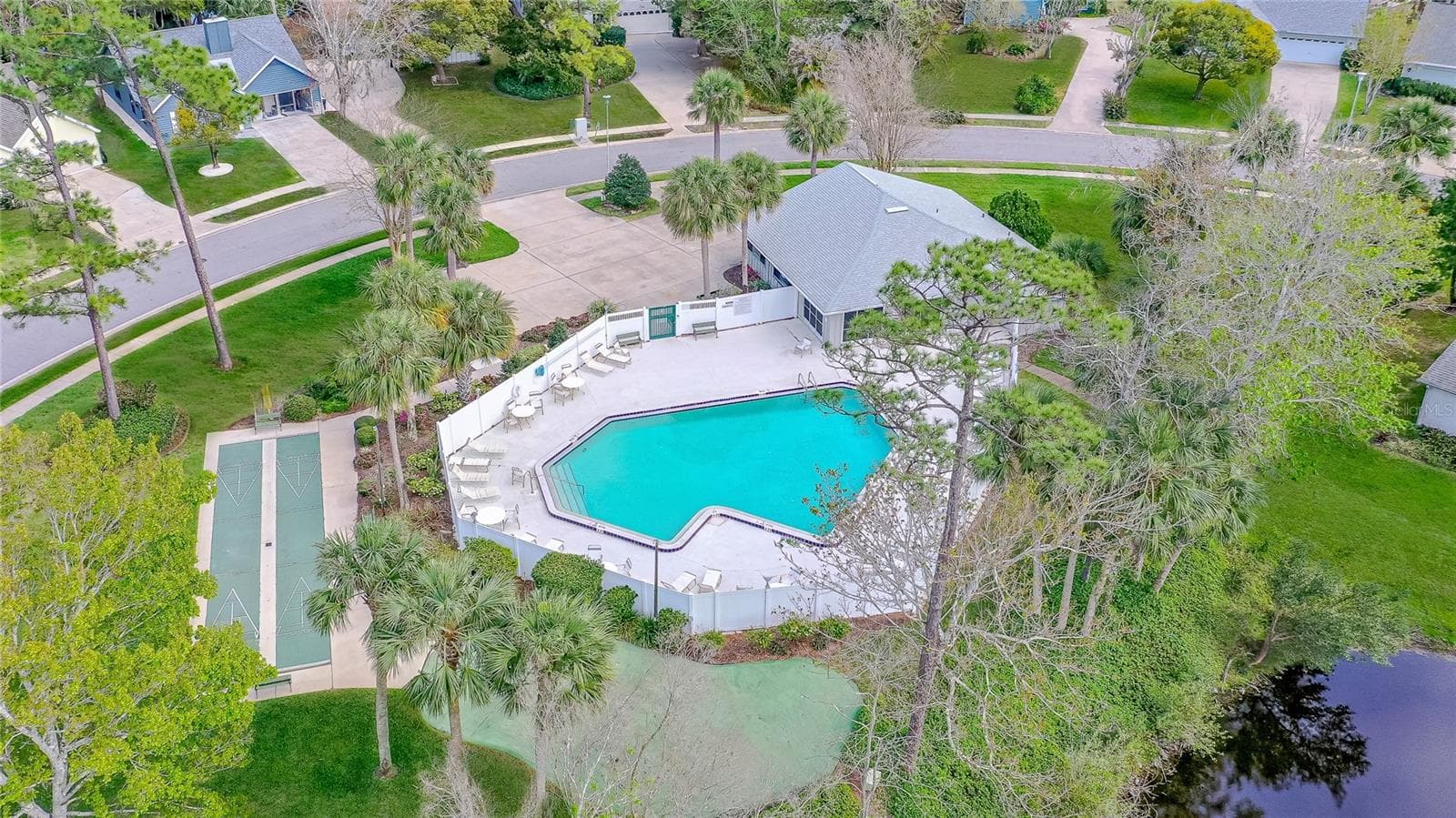 Community Pool - 762 PINE SHORES CIR, NEW SMYRNA BEACH