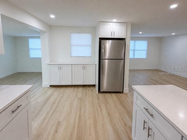 Refrigerator virtually staged - 4533 W FERN ST, TAMPA