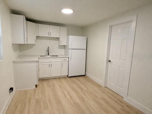 Refrigerator virtually staged - 4533 W FERN ST, TAMPA