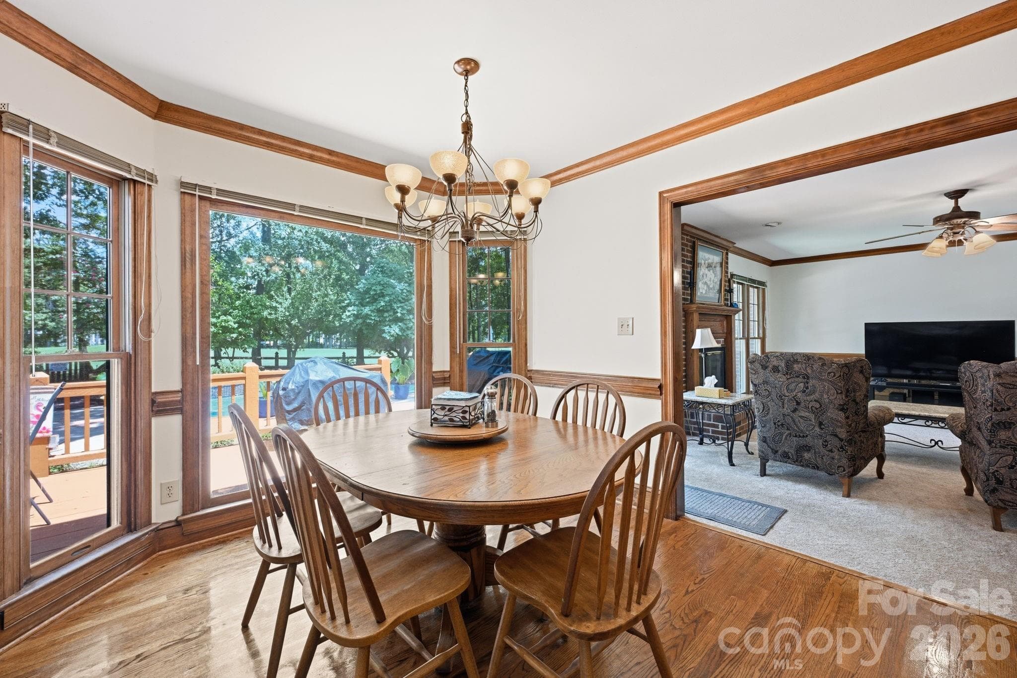 Breakfast Area - 4620 Fairvista Drive, Charlotte