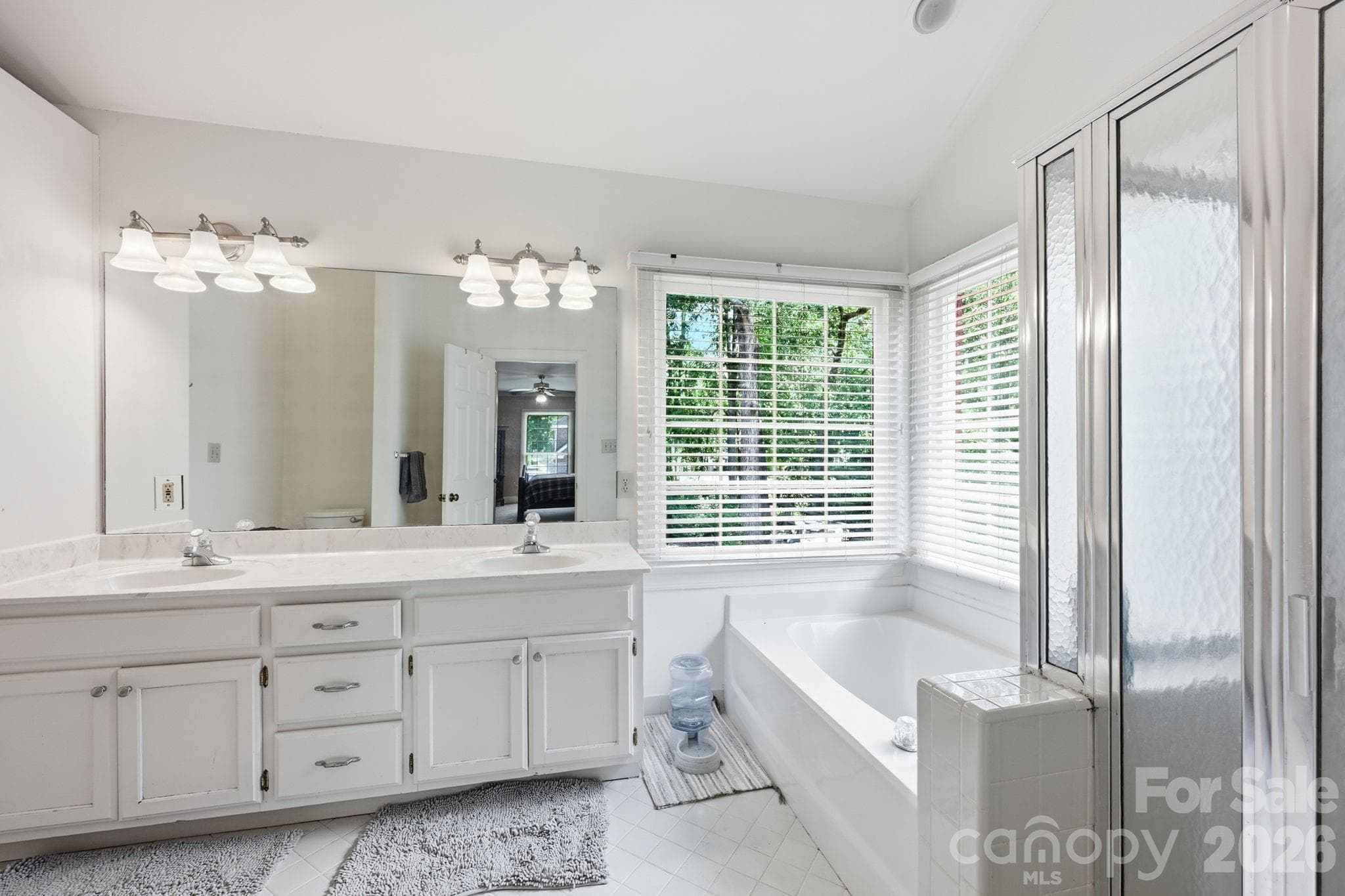 Primary Bath - 4620 Fairvista Drive, Charlotte