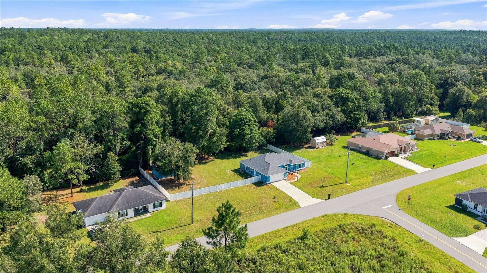 From the Sky - 7411 SW 128TH ST, OCALA