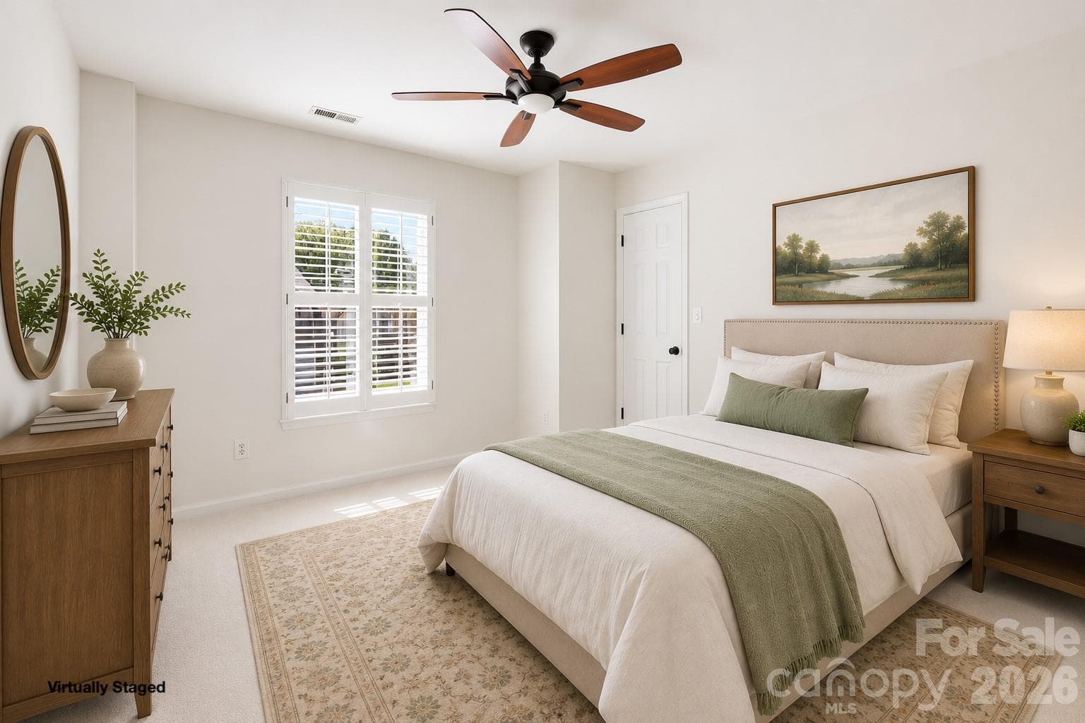Guest Bedroom - 6832 Charter Hills Road, Charlotte
