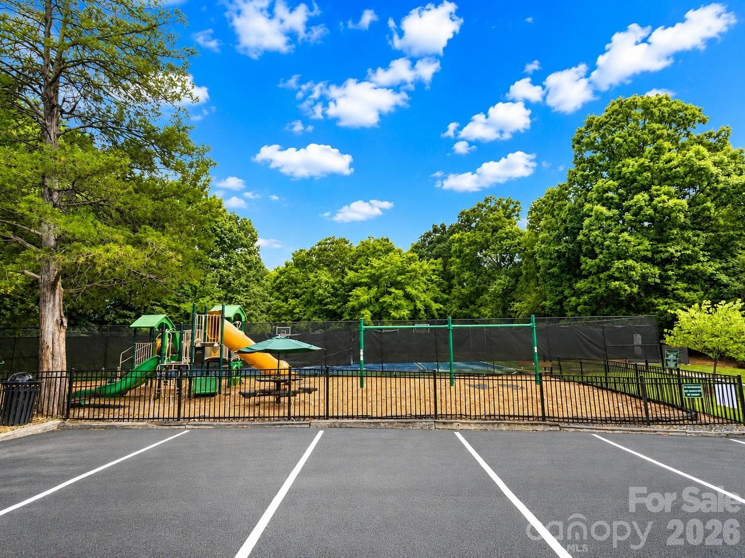 Community Playground & tennis courts - 6832 Charter Hills Road, Charlotte