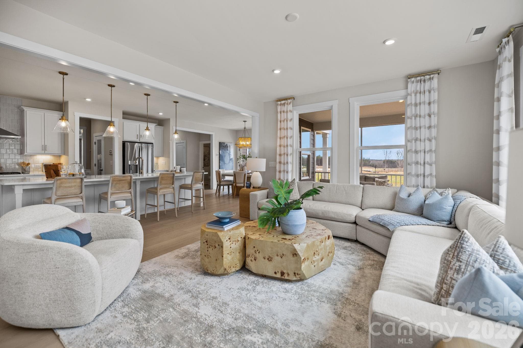 Family Room - Model Home Photo for Reference Only. - 3026 Grandiose Drive, Indian Trail