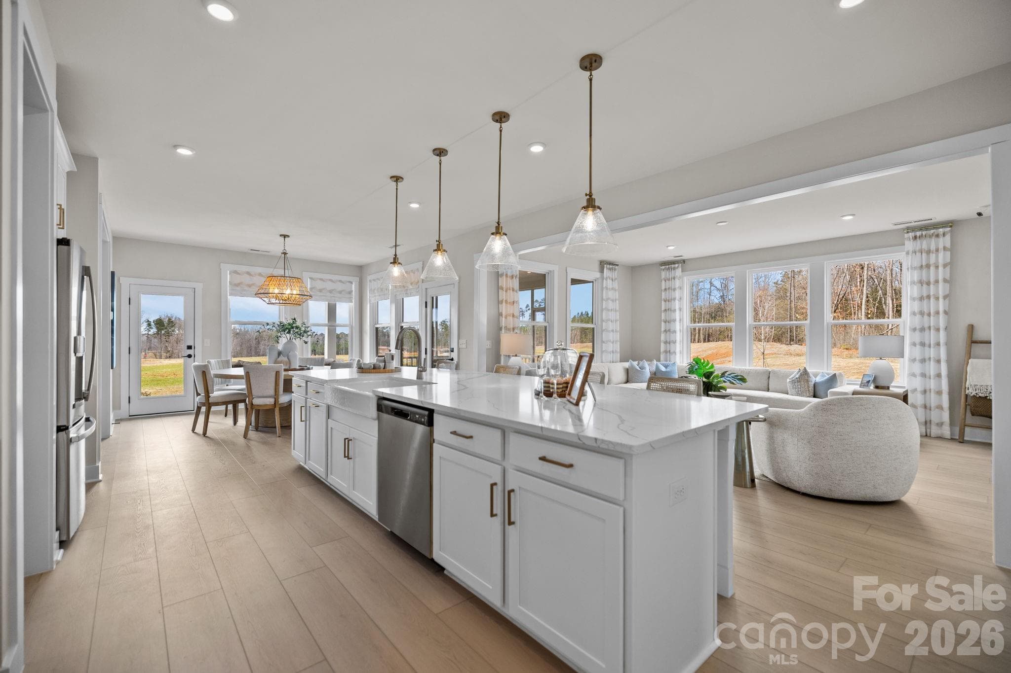 Kitchen - Model Home Photo for Reference Only. - 3026 Grandiose Drive, Indian Trail