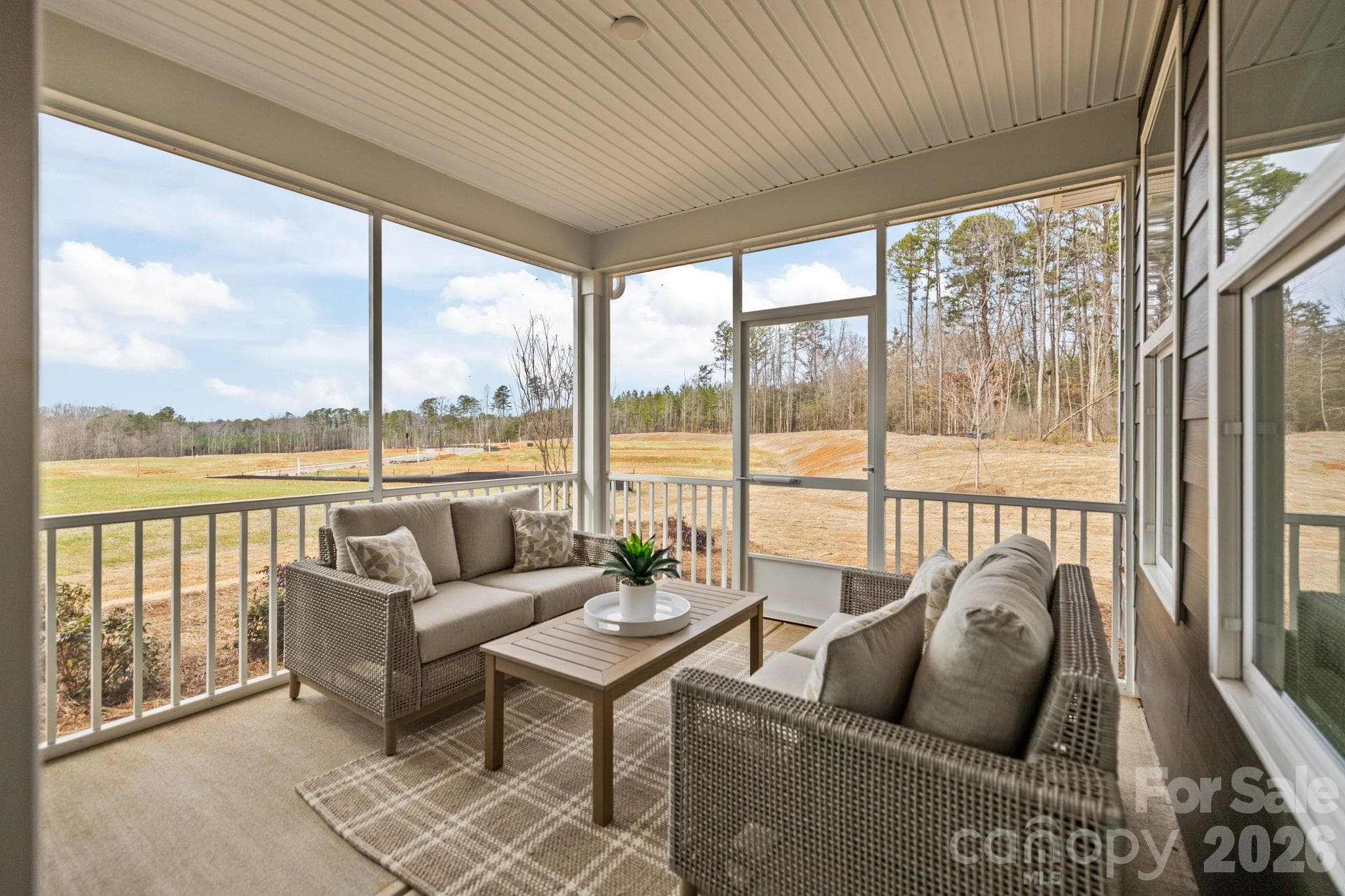 Rear Screened Porch - Model Home Photo for Reference Only. - 3026 Grandiose Drive, Indian Trail
