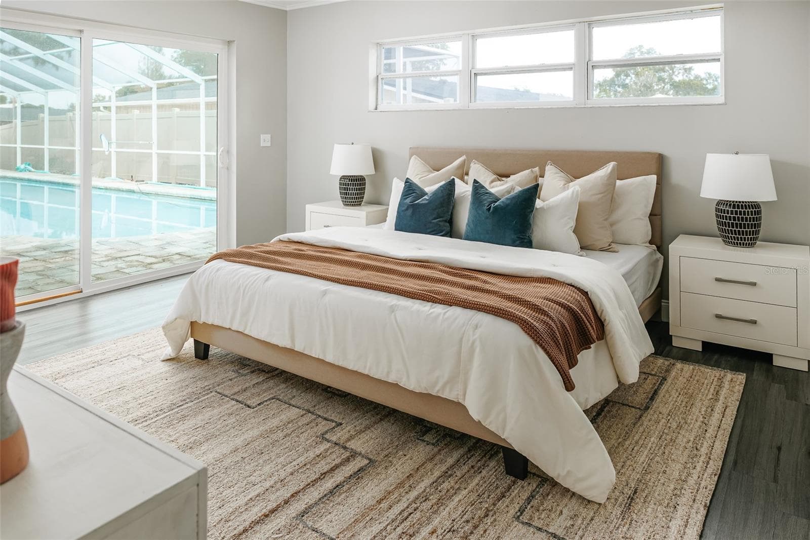 primary bedroom - 2925 E LAKE HARTRIDGE DR, WINTER HAVEN