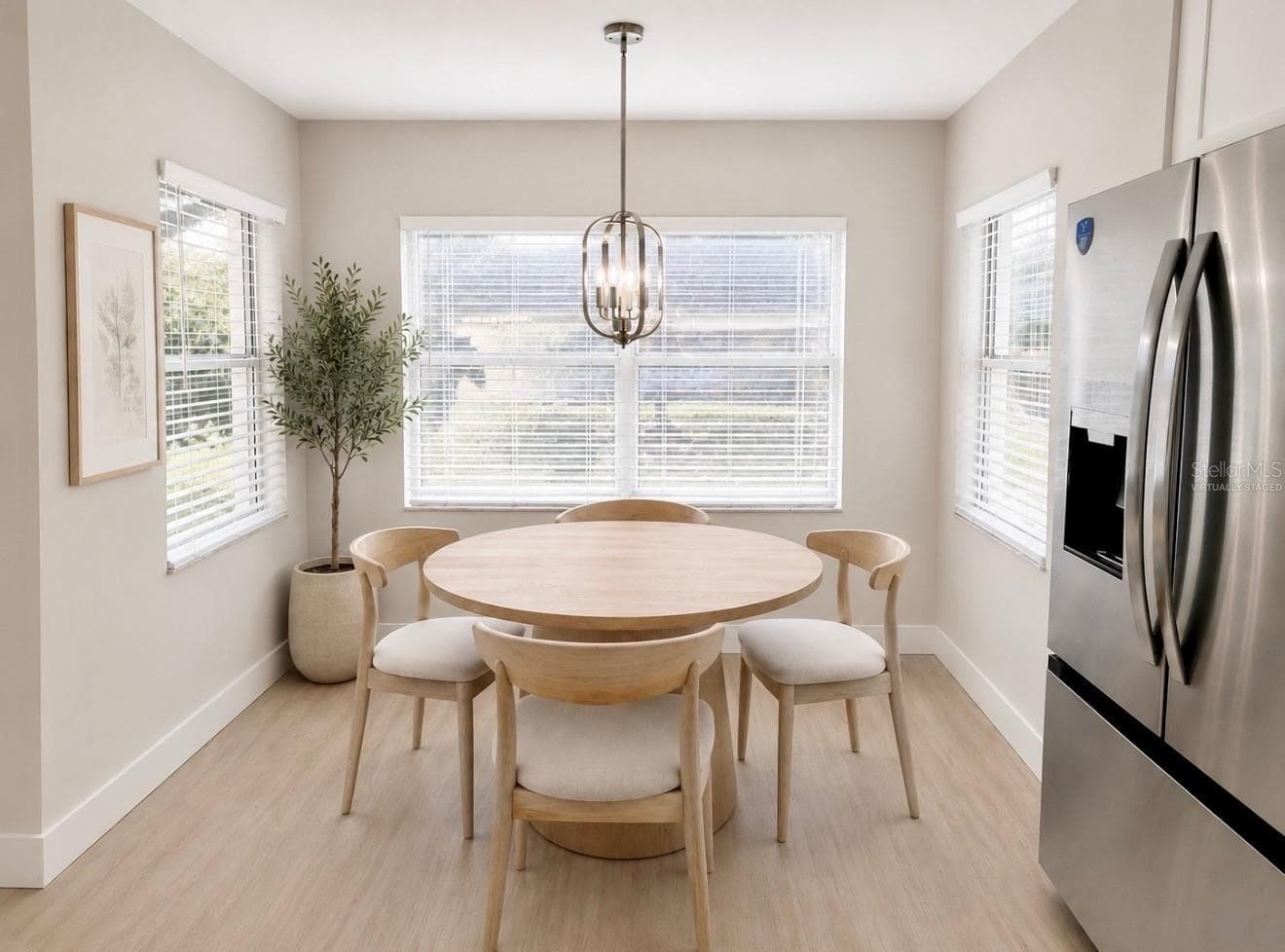 Breakfast Nook virtually staged - 10814 CRESCENDO LOOP, CLERMONT