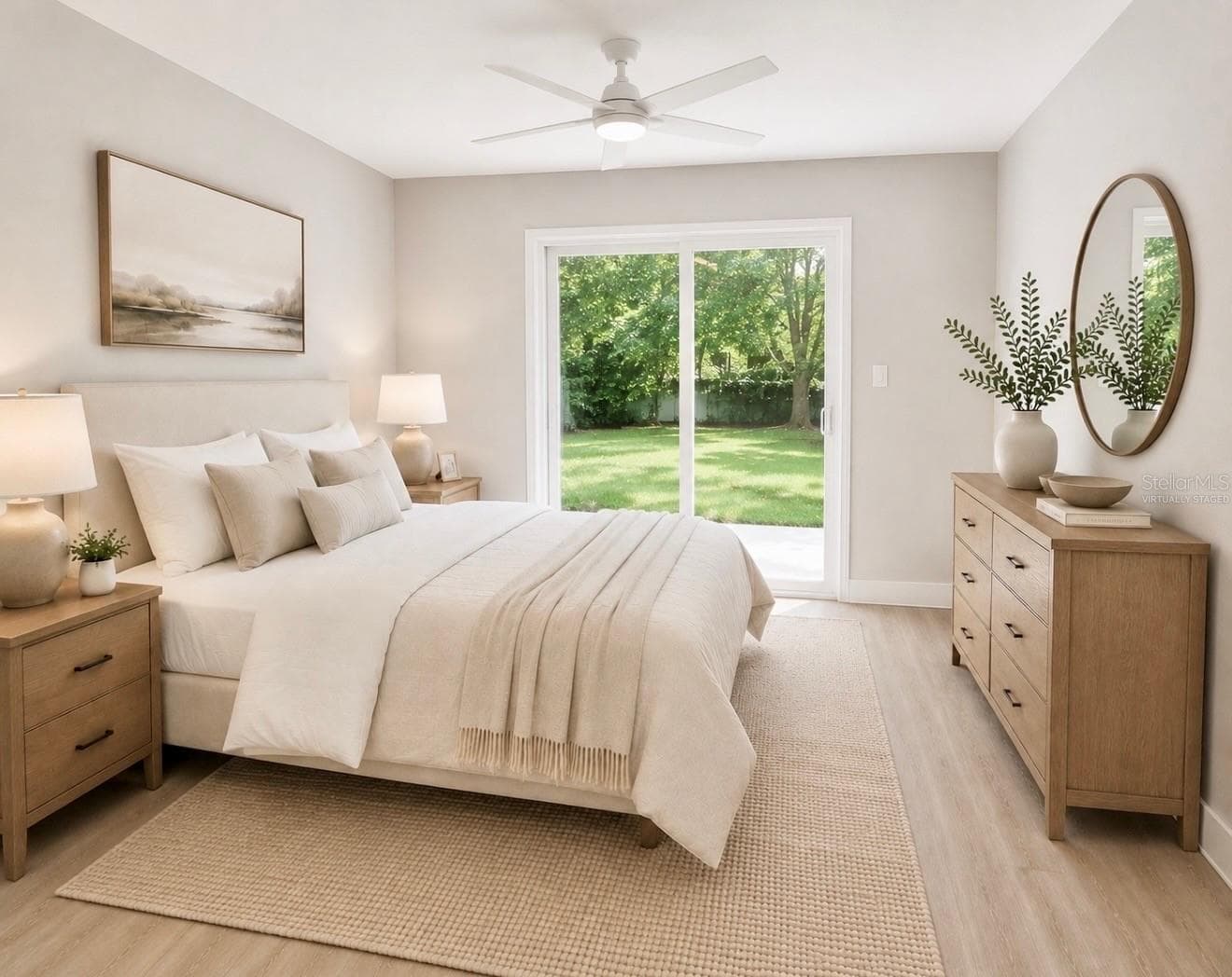 Primary Bedroom virtually staged - 10814 CRESCENDO LOOP, CLERMONT