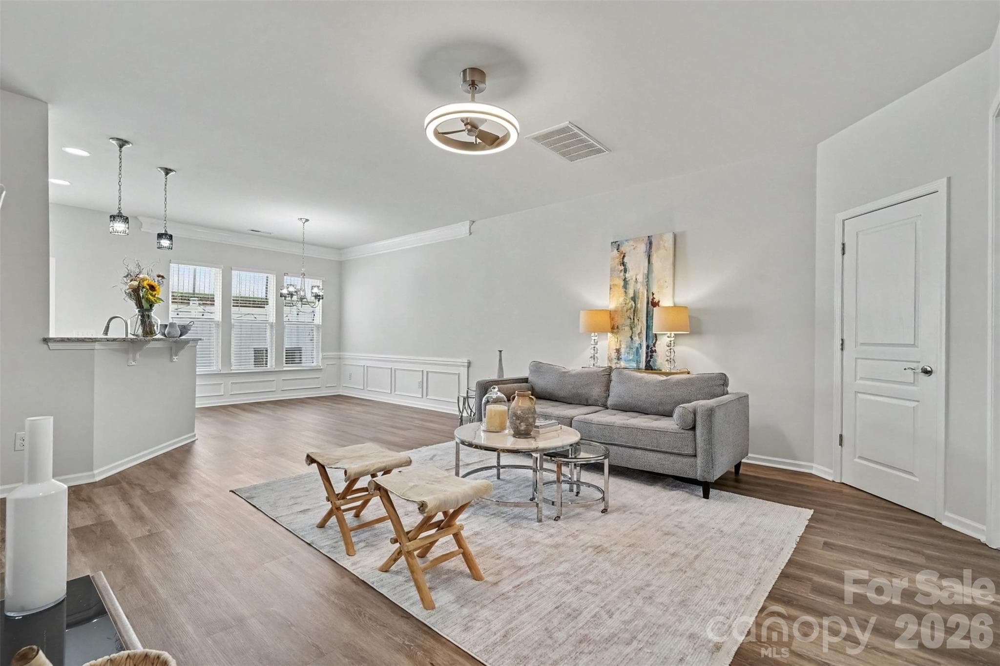 Livingroom - 2447 Diplomat Lane, Charlotte