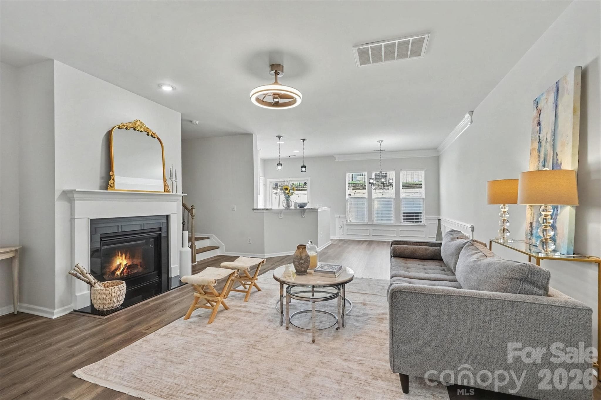 Great Room - 2447 Diplomat Lane, Charlotte