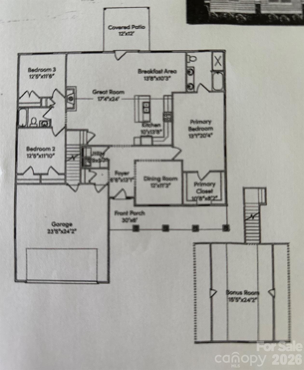 floor plan - 155 Southern Oaks Lane, Salisbury