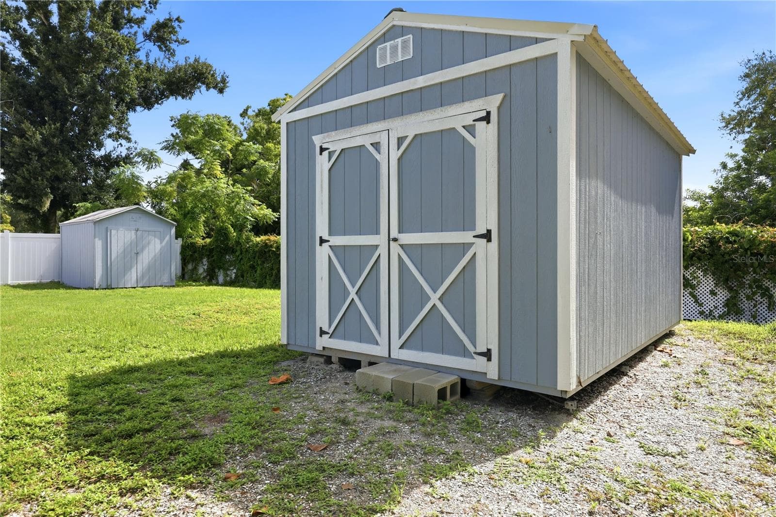Large 2nd shed for storage, tools, workshop - 6103 CARLTON AVE, SARASOTA