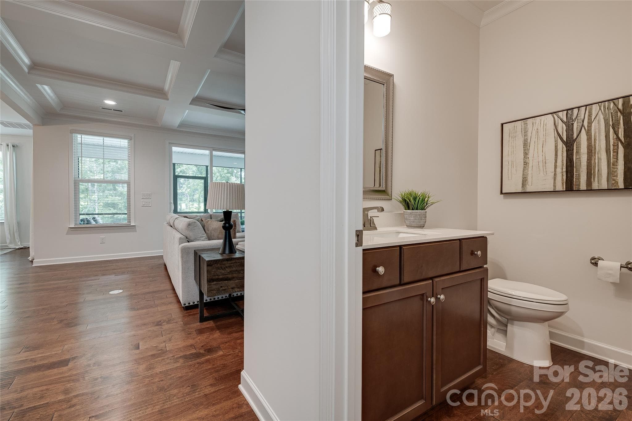 Upgrade of a half bath for guests. - 2566 NW Red Hill Street, Concord