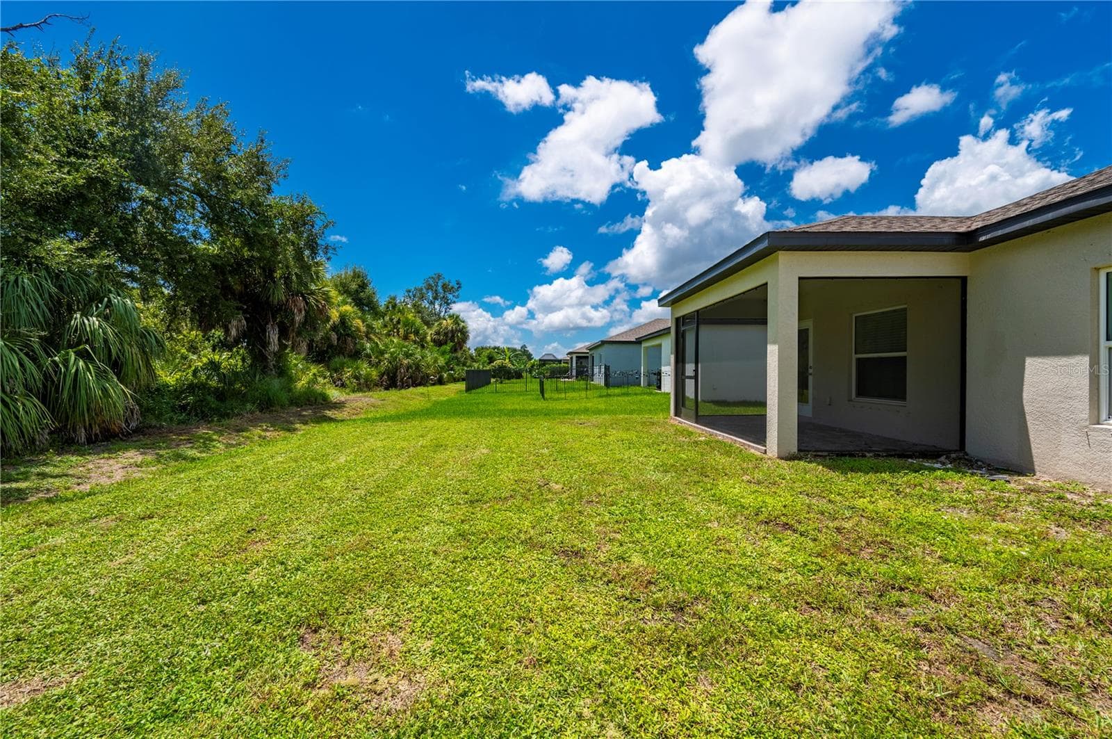 Back yard - 1968 SUNSET PRESERVE WAY, PORT CHARLOTTE