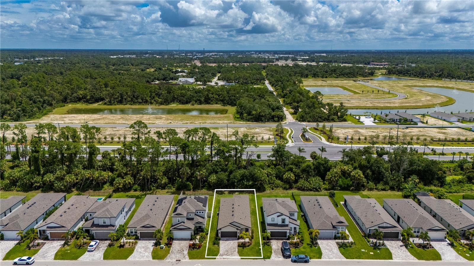 Aerial view - 1968 SUNSET PRESERVE WAY, PORT CHARLOTTE