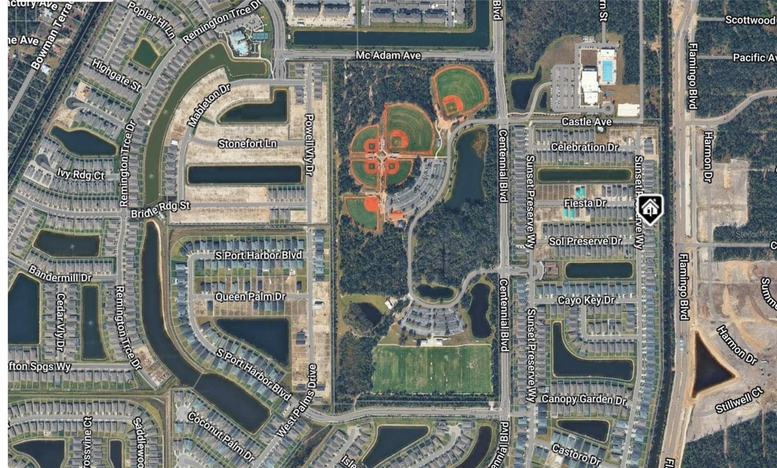 West Port Communities. Subject is in The Hammocks. All the facilities of Centennial is just a couple of blocks from the this home. - 1968 SUNSET PRESERVE WAY, PORT CHARLOTTE