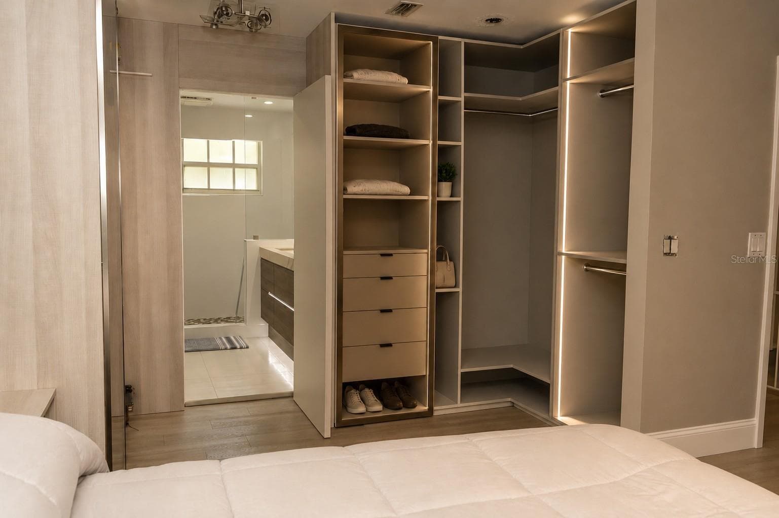Custom built Closet, have glass doors and lighting - 10740 NW 12TH MNR, PLANTATION