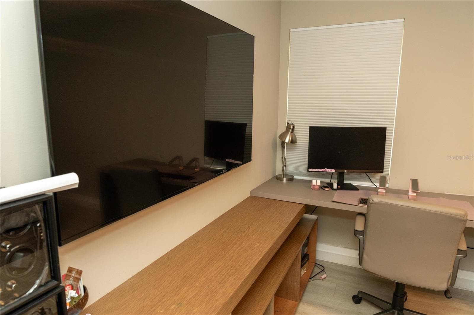 Primary bedroom built in under tv module - 10740 NW 12TH MNR, PLANTATION