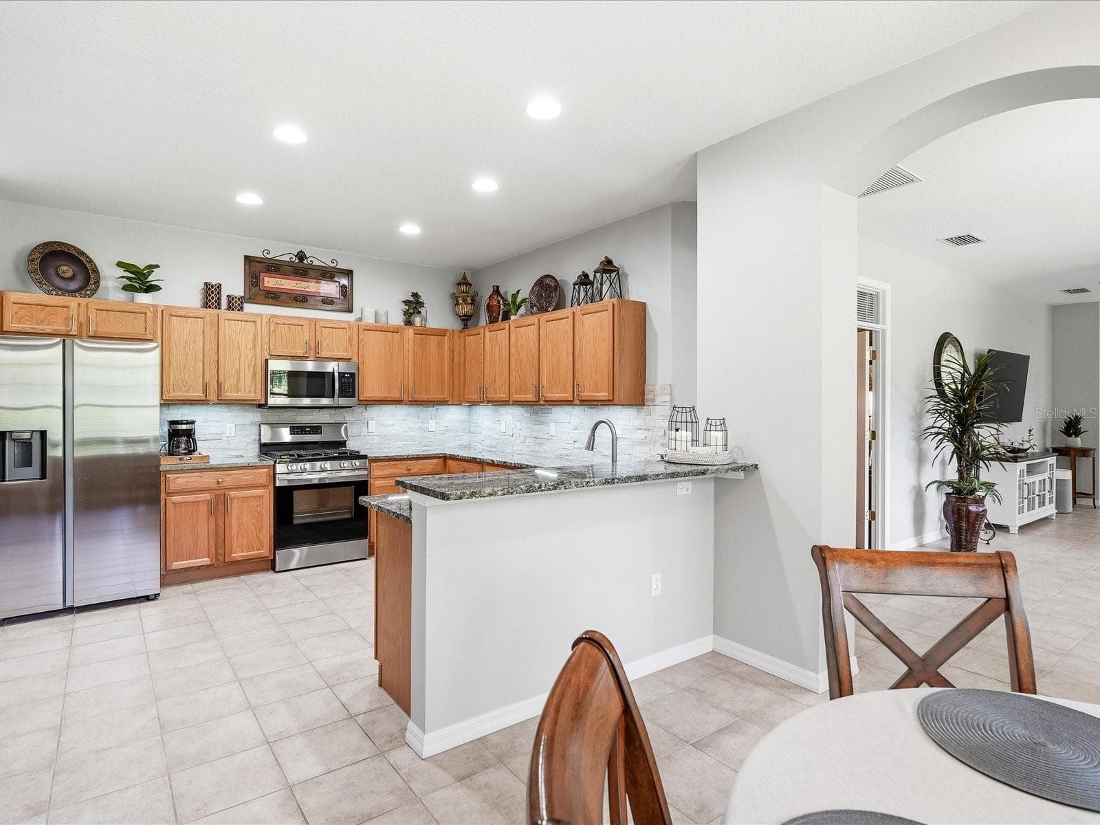 Kitchen - 4693 WHISPERING OAKS DR, NORTH PORT
