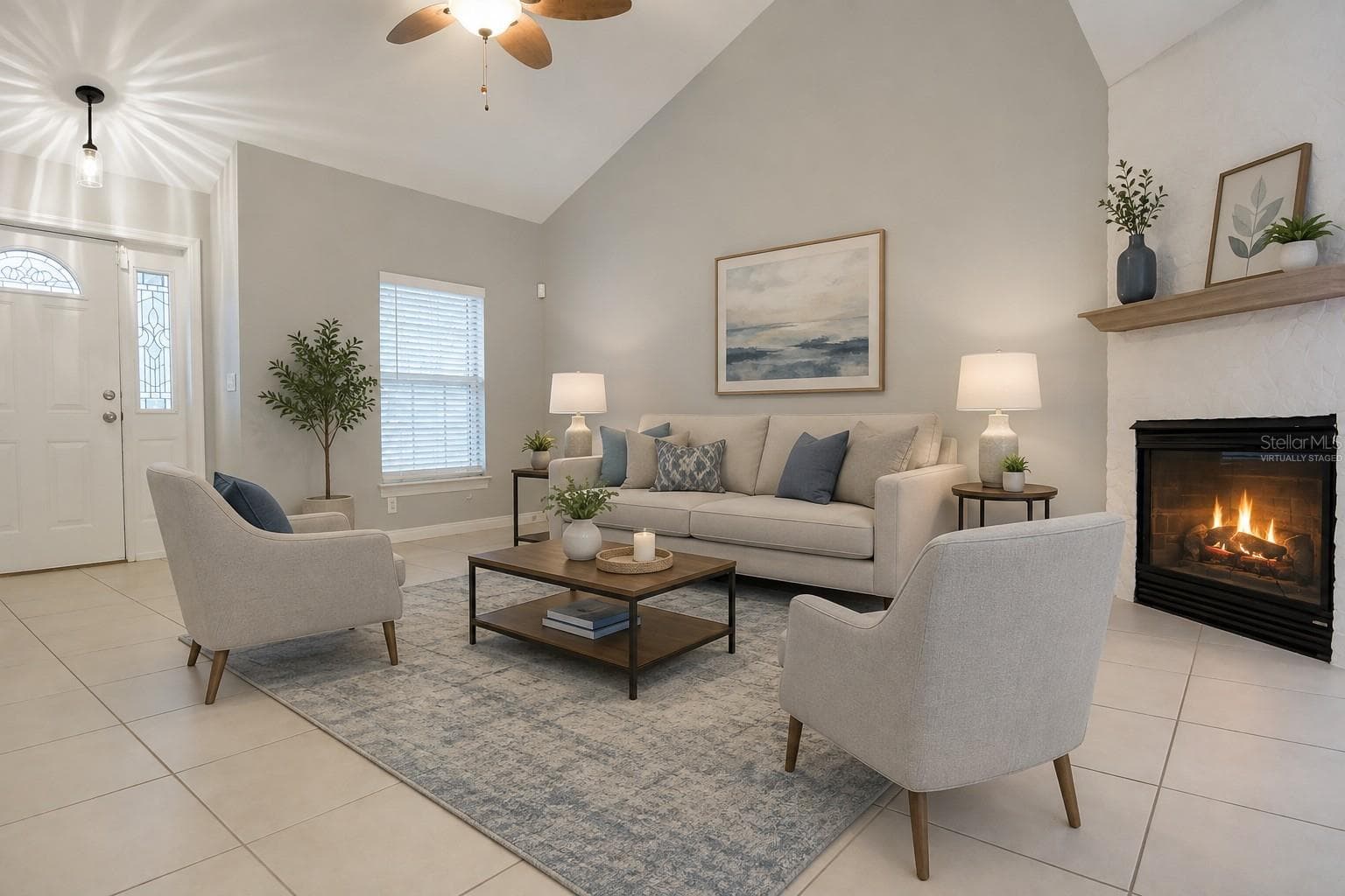 Virtually staged - 183 HIGHLAND RD, TARPON SPRINGS