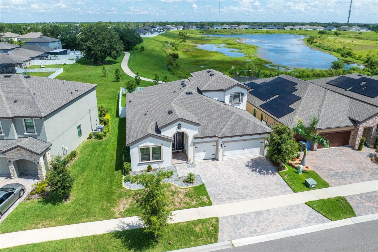 Front - Conservation pond - 12648 BERGSTROM BAY DR, RIVERVIEW
