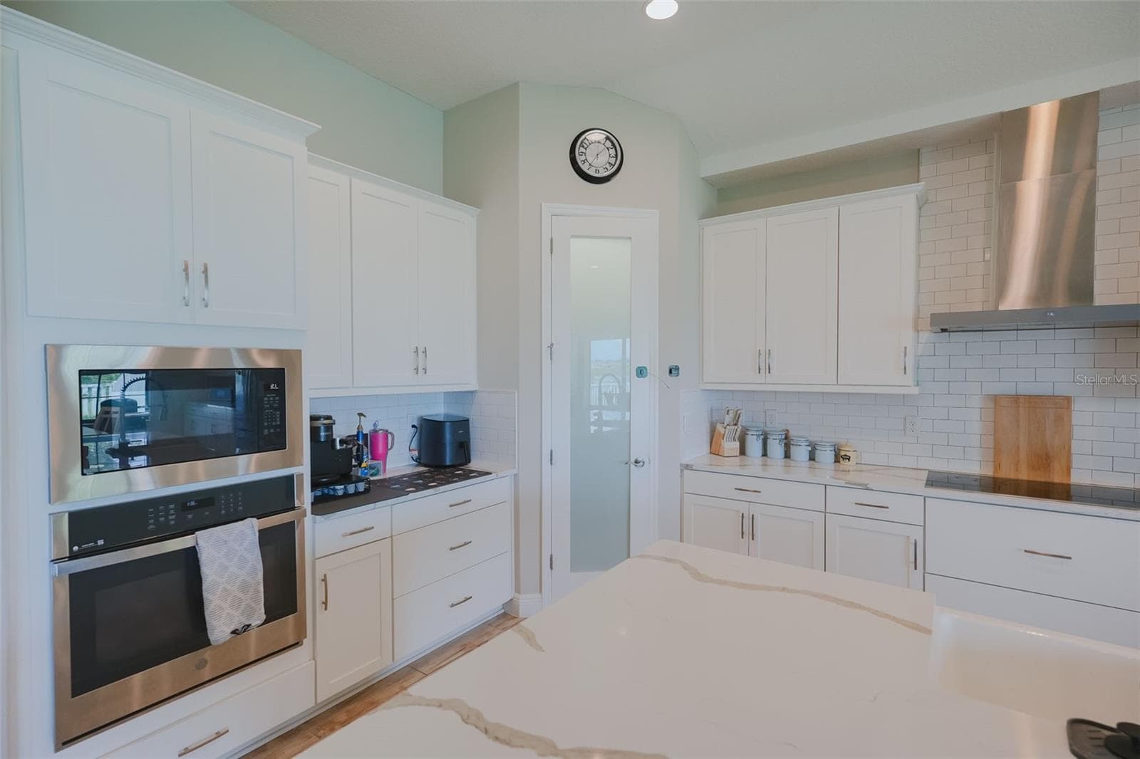 Built-in ovens, cooktop, restaurant-grade hood - 12648 BERGSTROM BAY DR, RIVERVIEW
