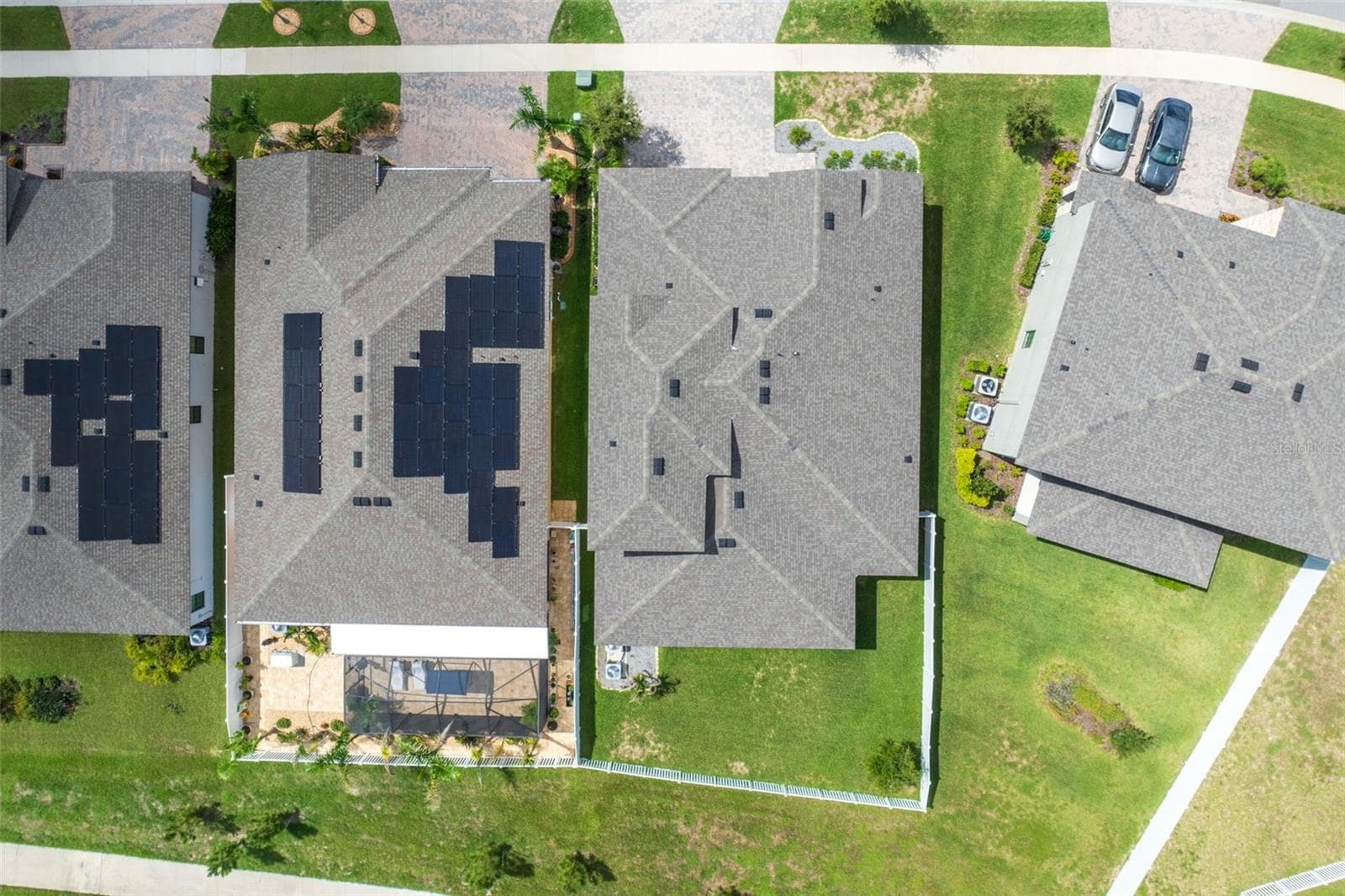 Aerial backyard - 12648 BERGSTROM BAY DR, RIVERVIEW