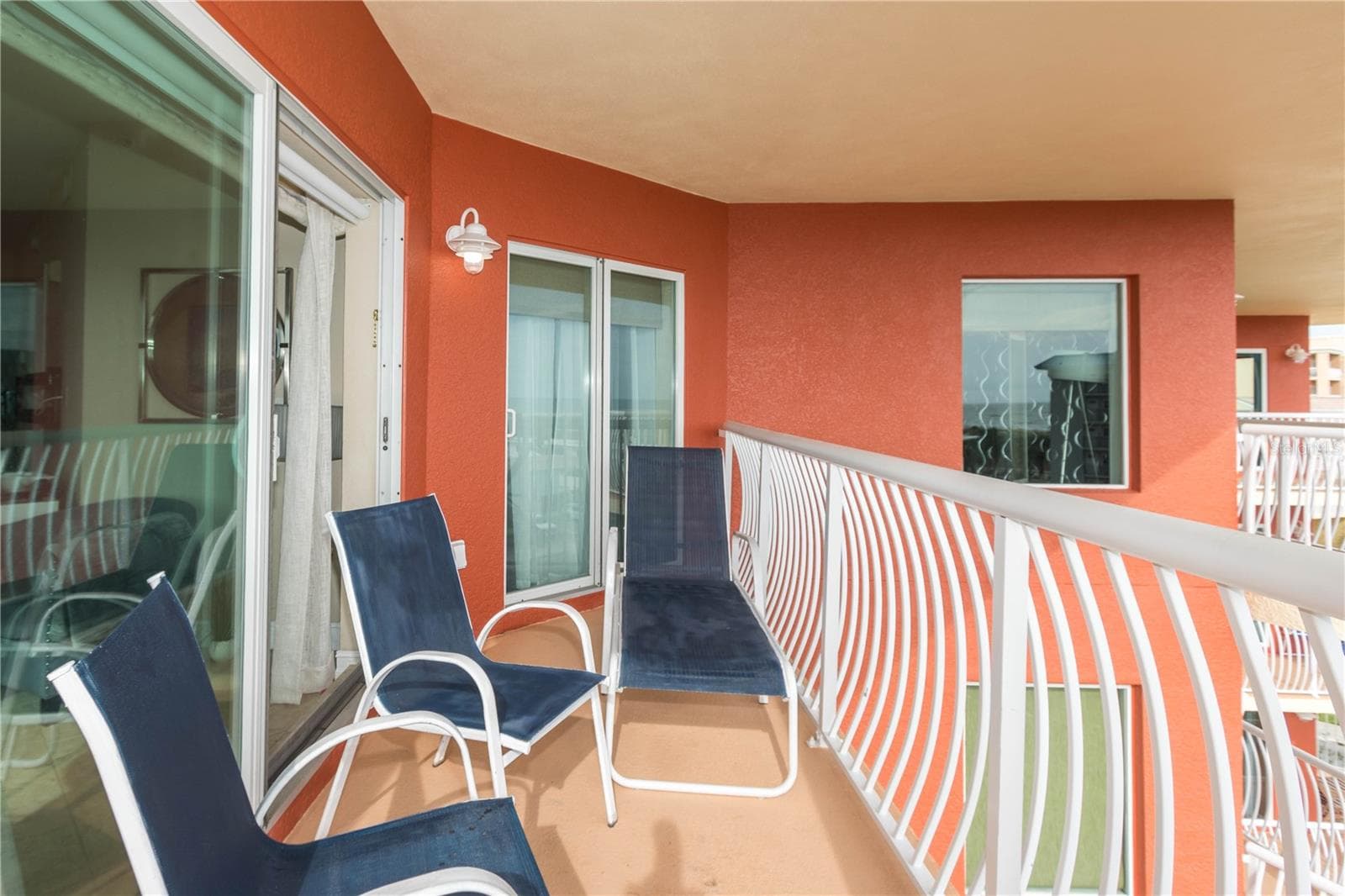 SPACIOUS OPEN AIR BALCONY - 11605 GULF BLVD #503, TREASURE ISLAND
