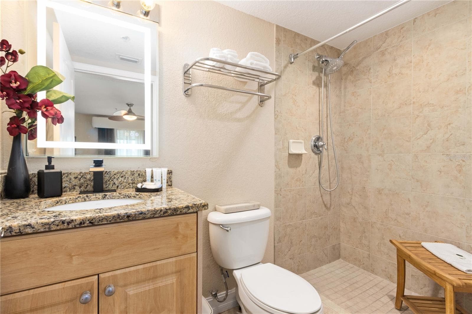 SHOWER BATHROOM - 11605 GULF BLVD #503, TREASURE ISLAND