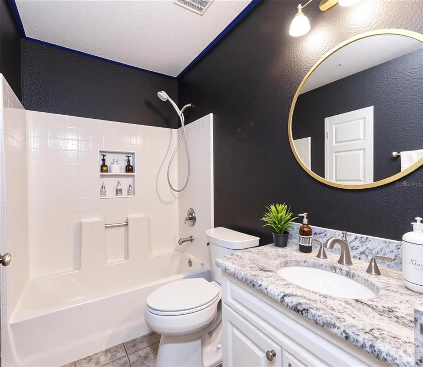 Second Bathroom Staged - 8457 BRISTOL AVE, NORTH PORT