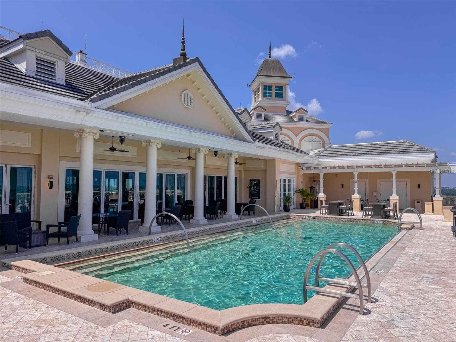 11th Floor Pool Top with view of the Disney Fireworks - 7673 HERITAGE CROSSING WAY #102, REUNION