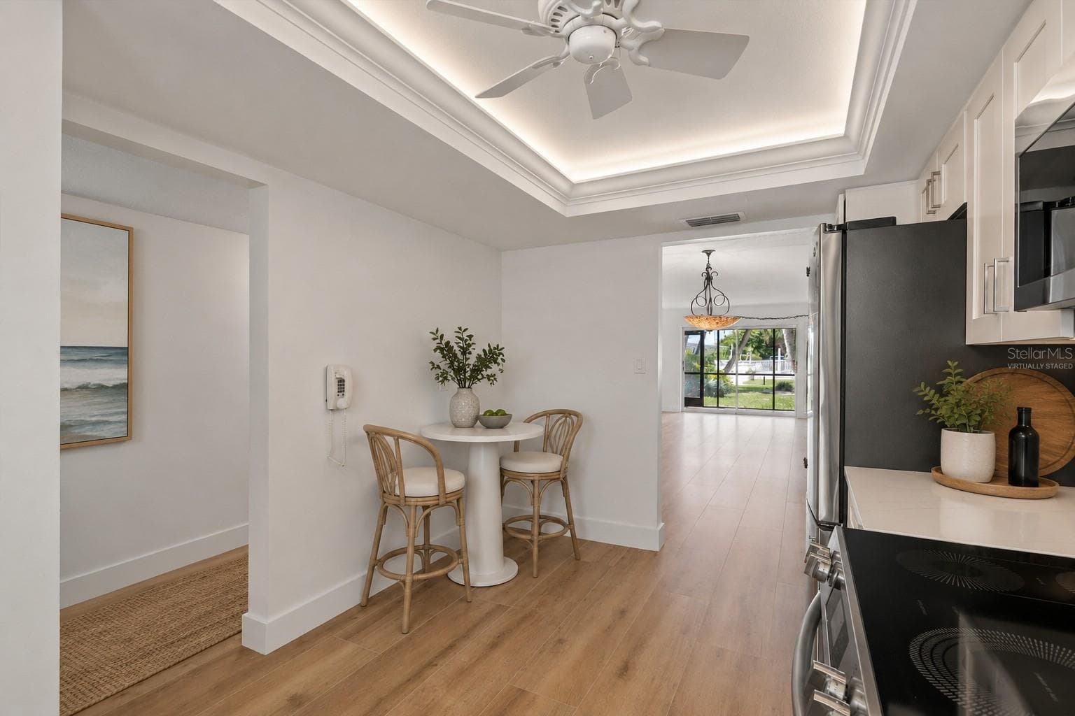 virtually staged - 5600 BEACH WAY DR #111, SARASOTA