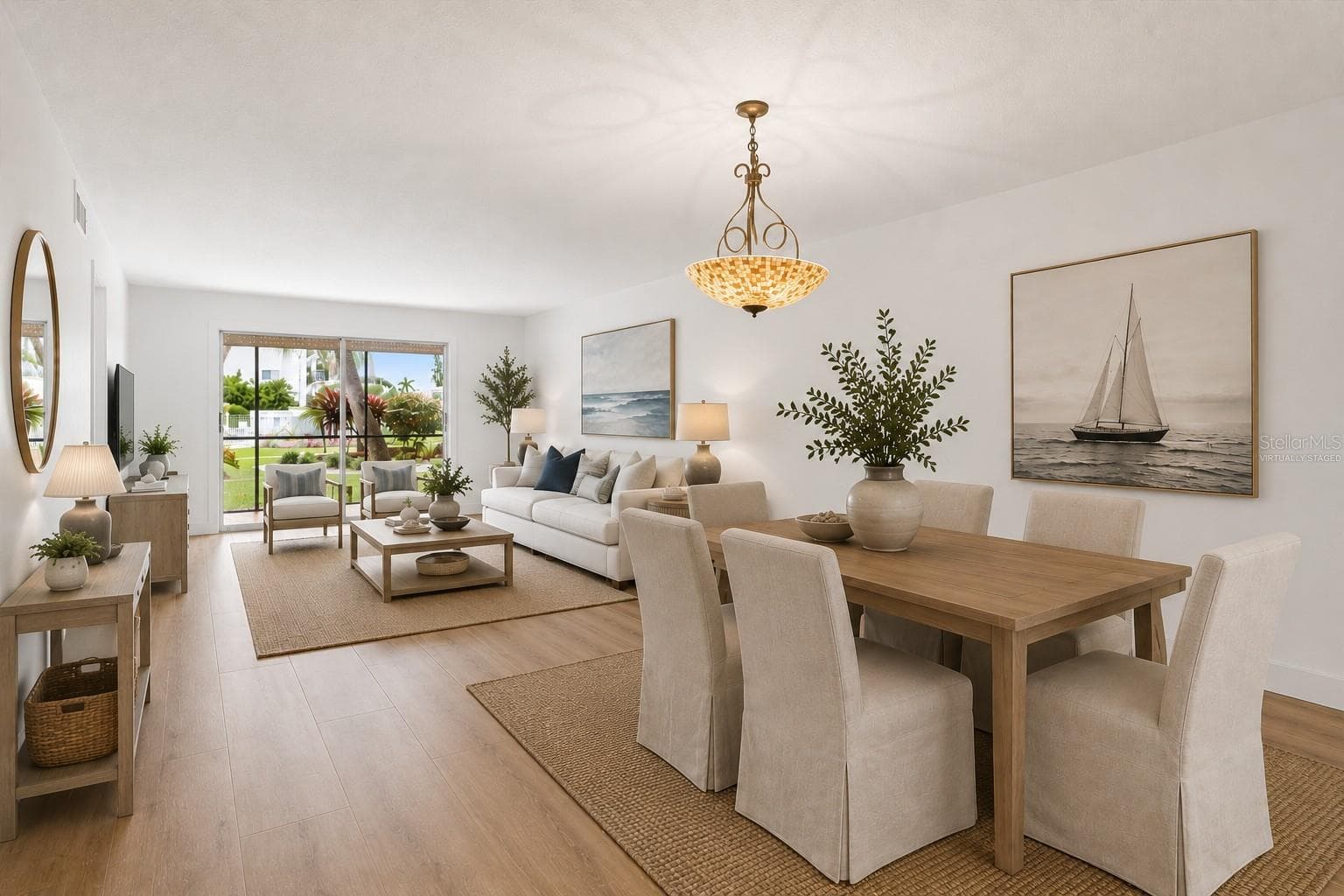 virtually staged - 5600 BEACH WAY DR #111, SARASOTA