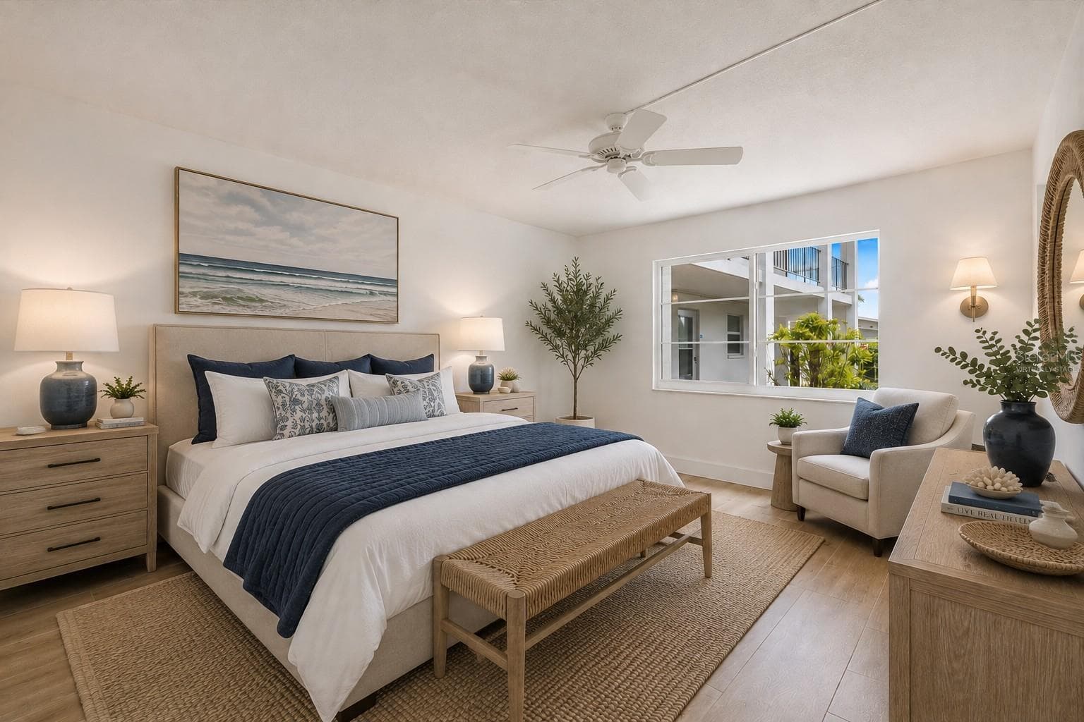 virtually staged - 5600 BEACH WAY DR #111, SARASOTA