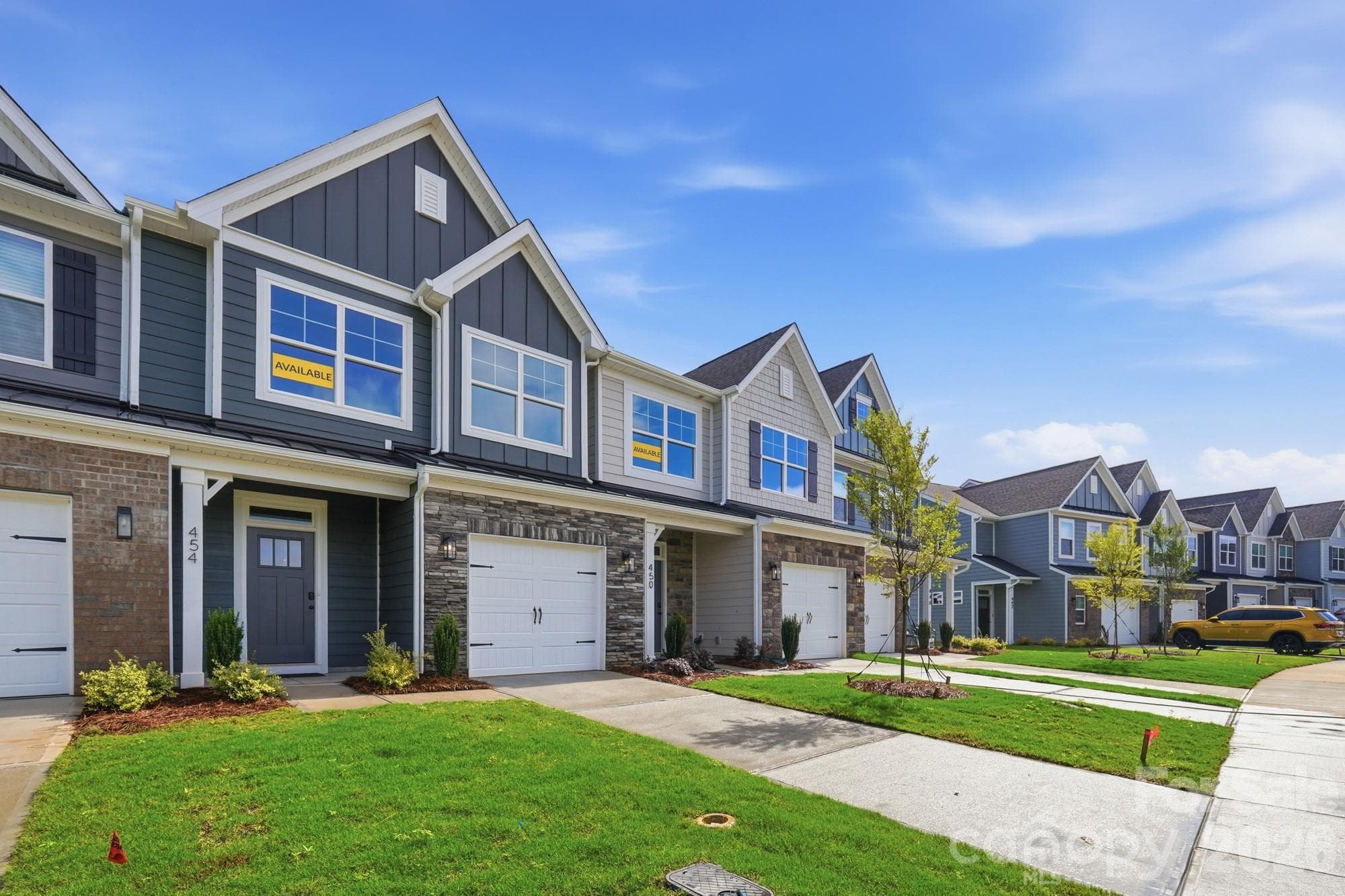 Homesite 117 features an Ashland F floorplan - 454 Blythe Townhome Lane, Waxhaw