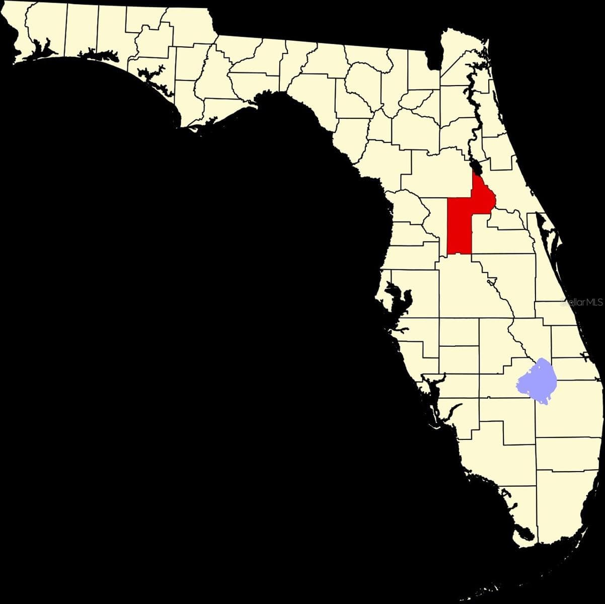 Lake County in the heart of Florida: David Benbennick, Public domain, via Wikimedia Commons - 817 OAKS SHORES RD, LEESBURG